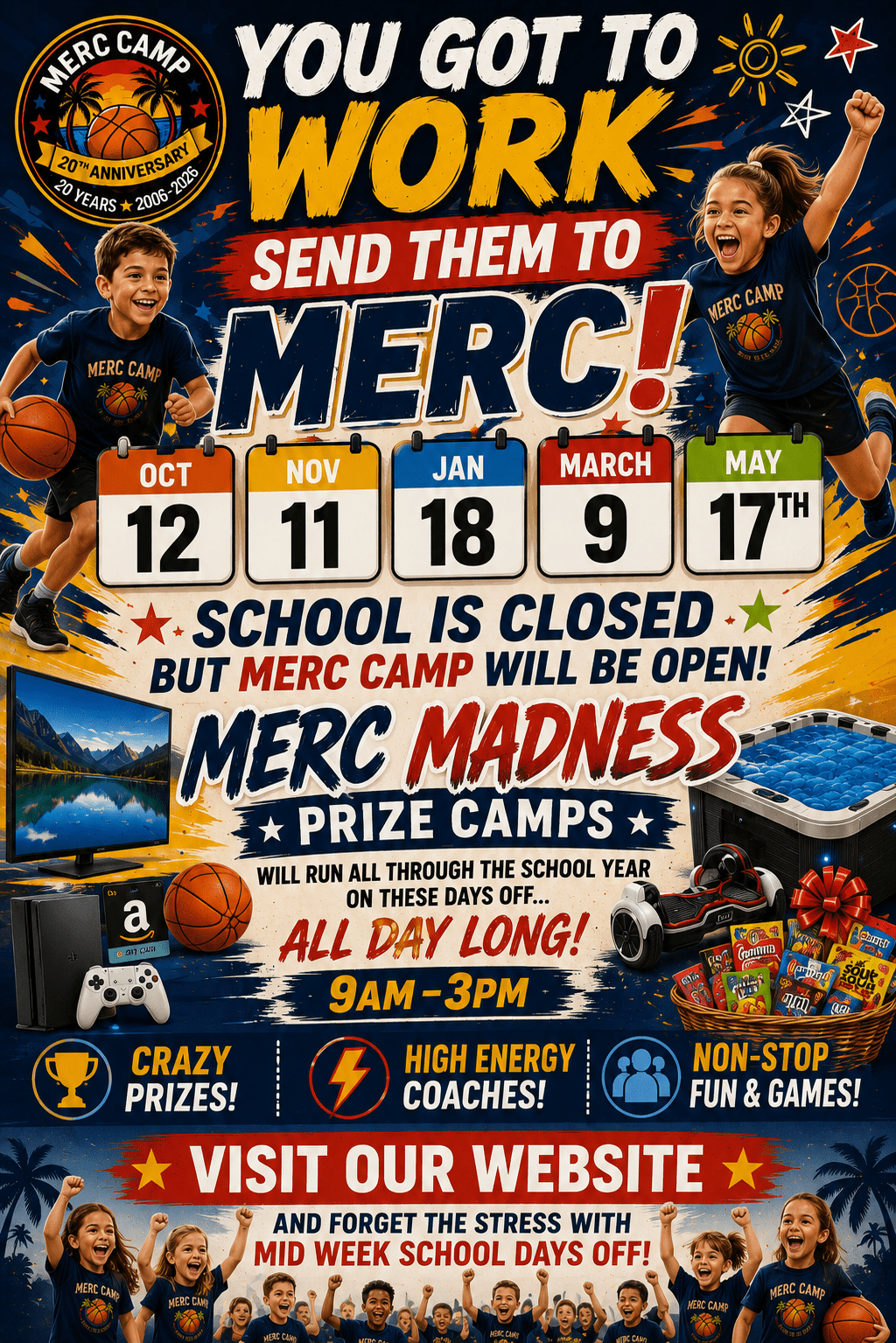 Merc Basketball Camp