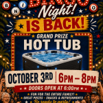 FAMILY BINGO NIGHT - OCTOBER 3RD 2026